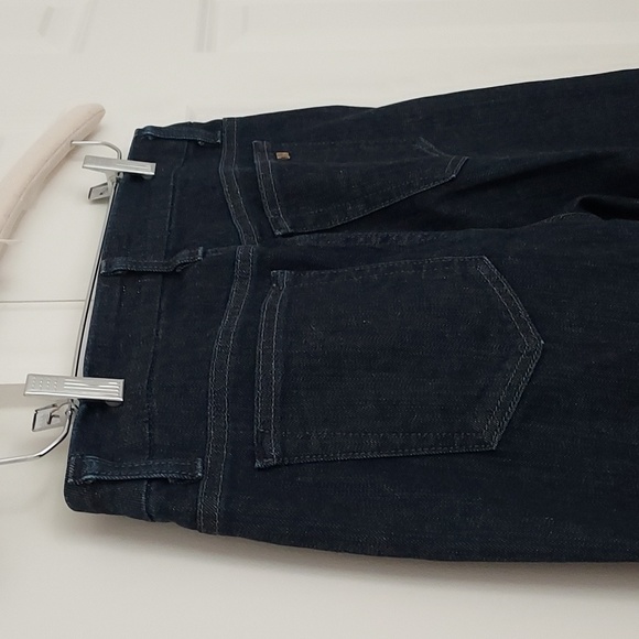 Joe's Jeans Wide Flare Freyed Jean's - Picture 8 of 10